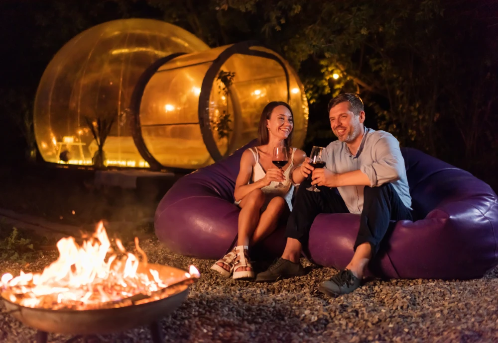 stargaze outdoor bubble tent